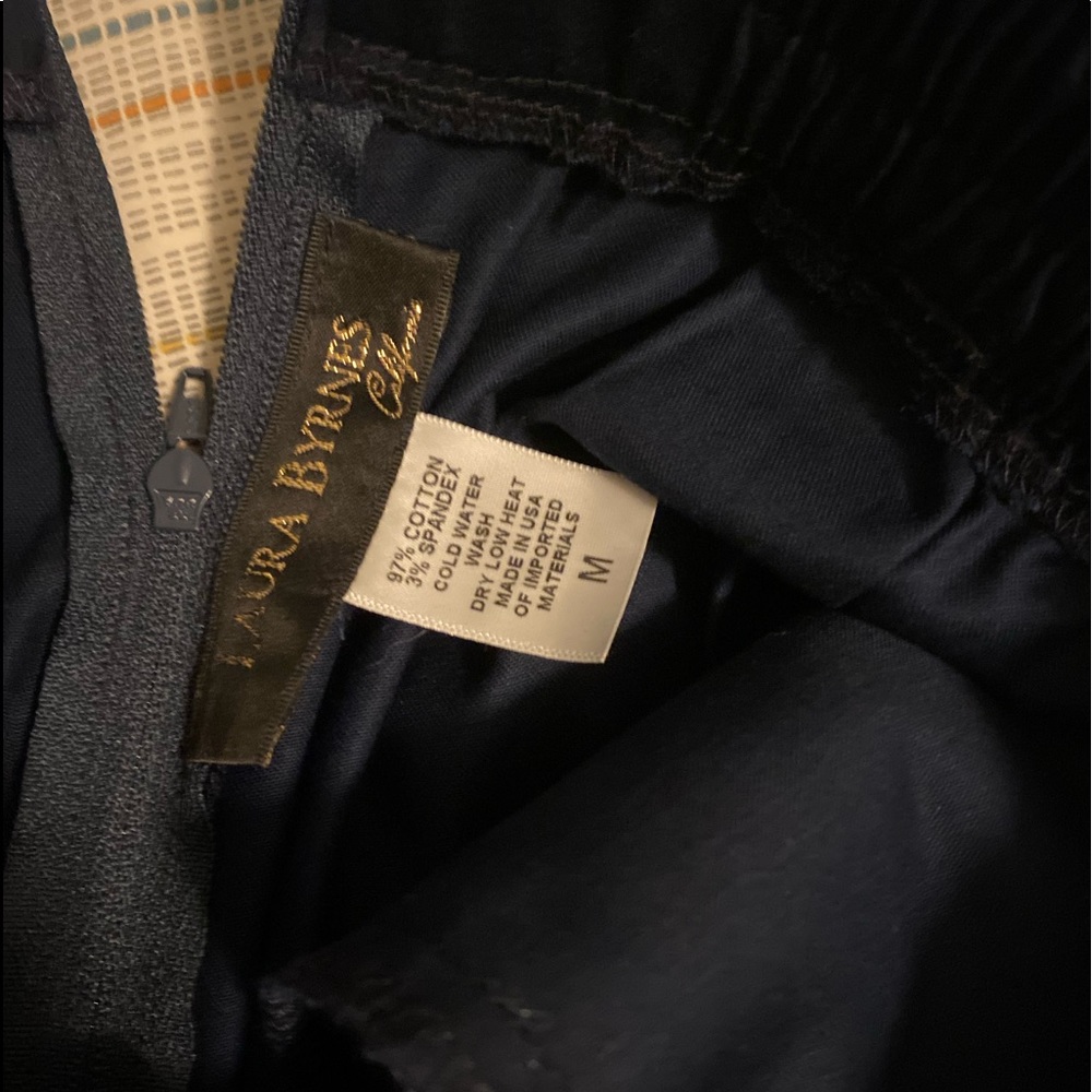 ❌sold❌Pinup couture high waisted blue trousers - Picture 4 of 5